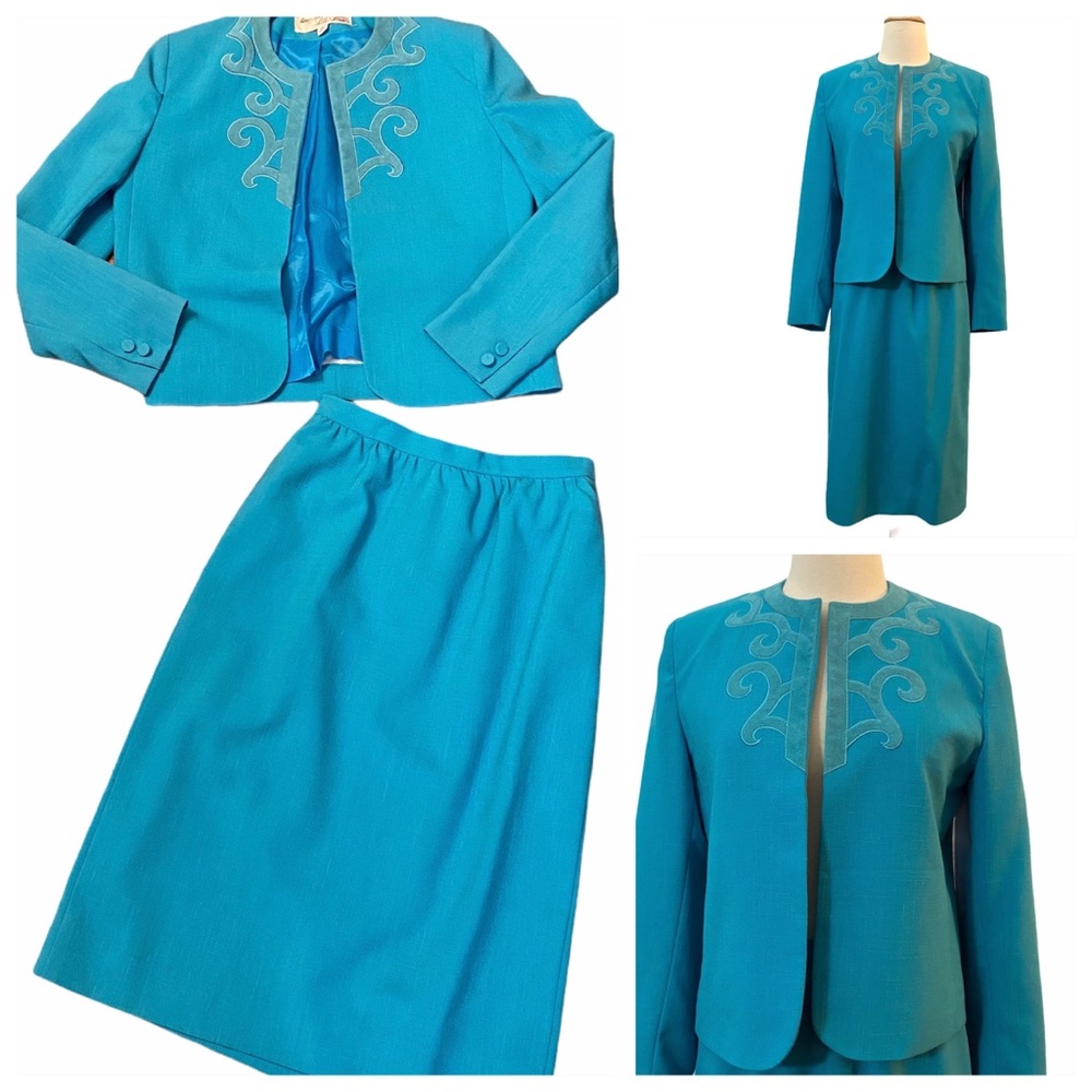 Vintage Adolph Schuman for Lilli Ann Skirt & Blazer Suit, Small